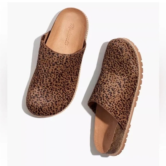 Madewell Shoes - New Madewell The Layne Clog Mule in Calf Hair
